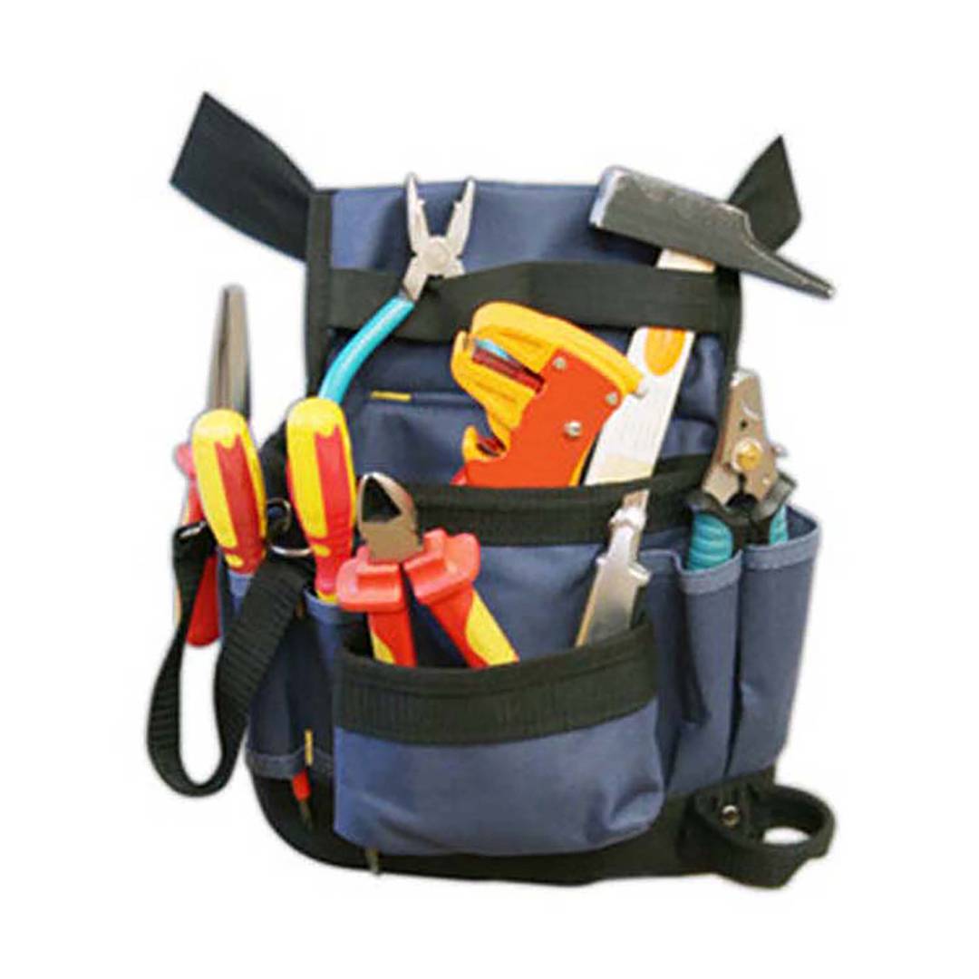 Blue Oxford cloth tool belt