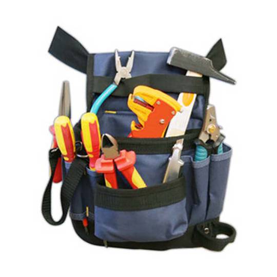 Blue Oxford cloth tool belt