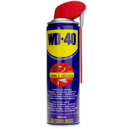 Spray lubricante multi-uso WD-40 de 500 ml contra óxido y chirridos