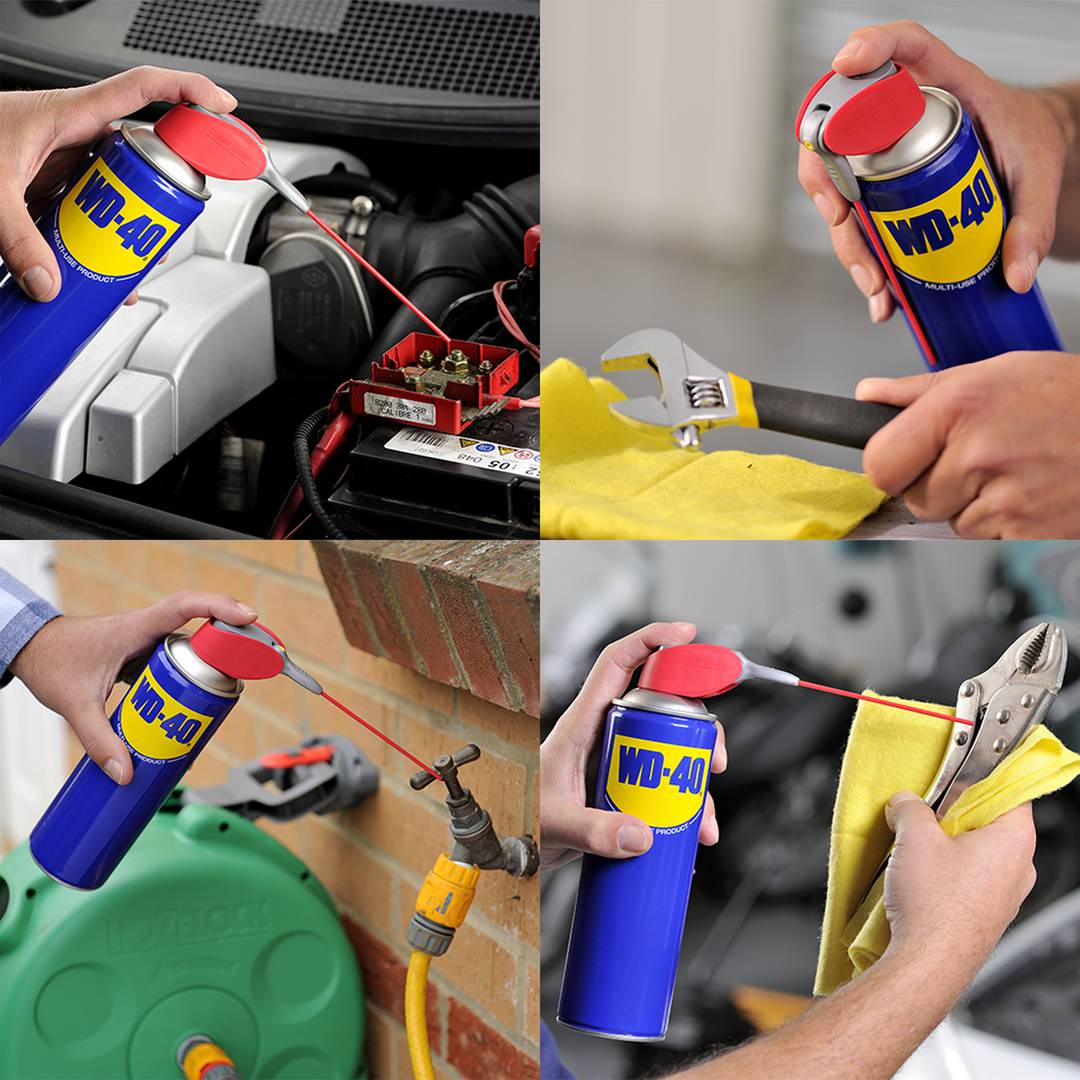 Multi-use lubricant spray WD-40 500 ml against rust and squeaks