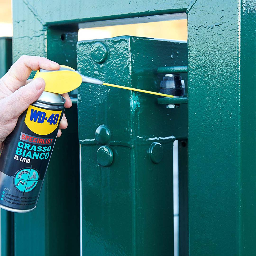 400 ml WD-40 lithium witte vetspray voor tandwielen en machines