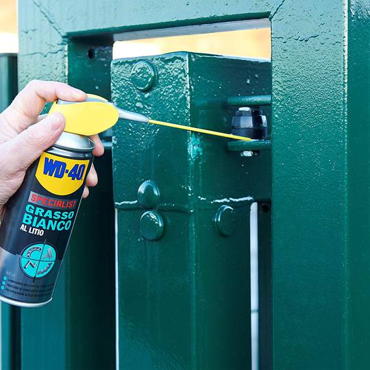 400 ml WD-40 lithium witte vetspray voor tandwielen en machines