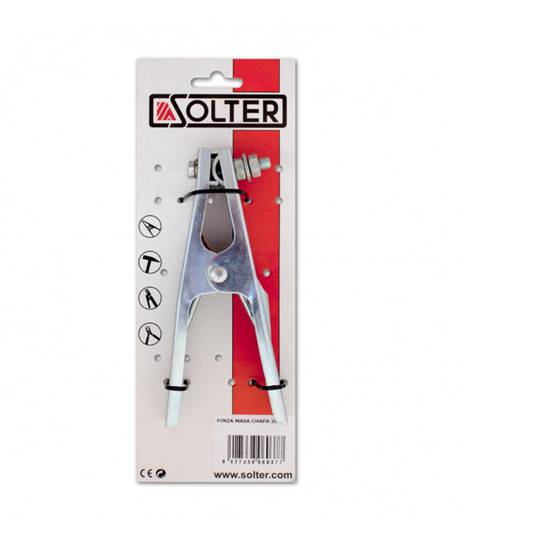 Solter 200 Ampere Blech-Erdungsklemme