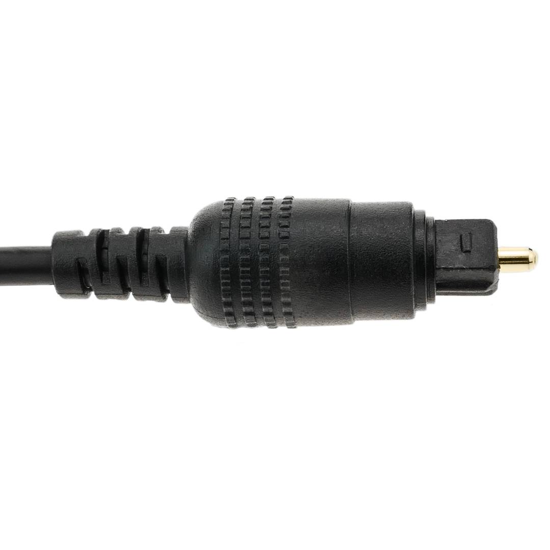 Cable Optico Audio Digital Fibra Toslink Plug A Plug 1 Metro