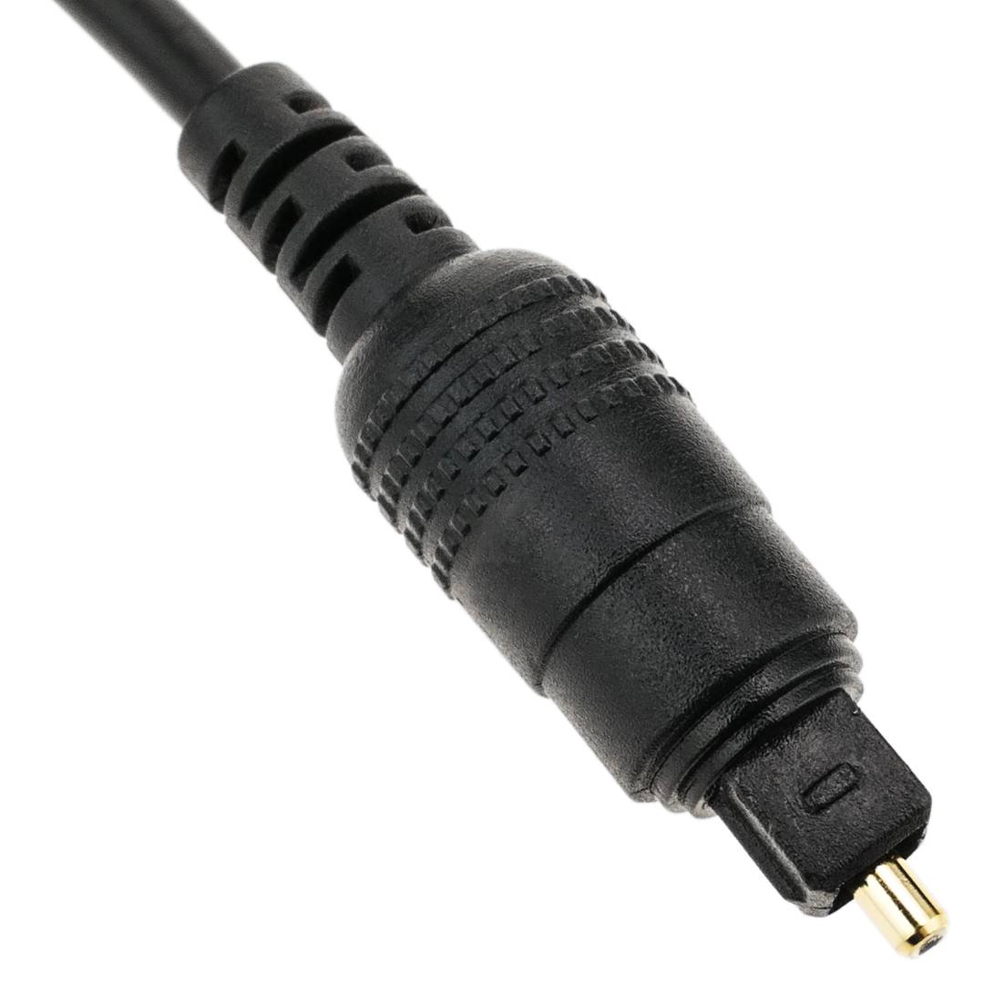 Câble audio optique numérique Toslink 1 m - Cablematic