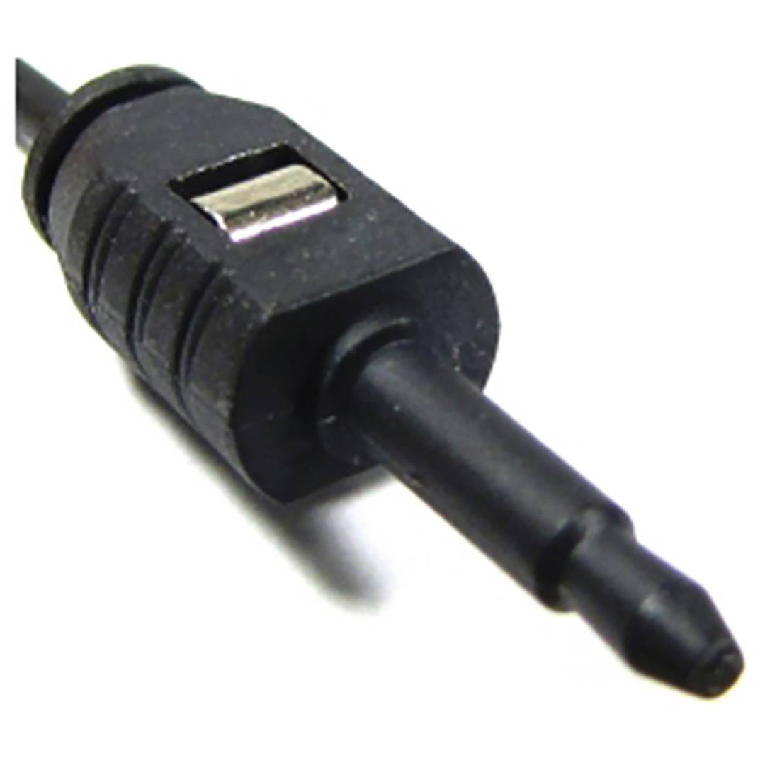 Cabo de áudio digital óptico Toslink 3 m Toslink para Mini-Toslink