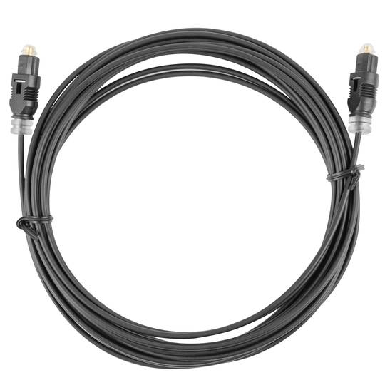 Câble audio optique numérique Toslink 1 m - Cablematic