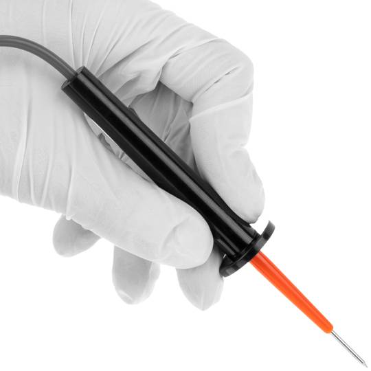 Tester di tensione 110V - 400V AC e 150V - 500V DC colore nero