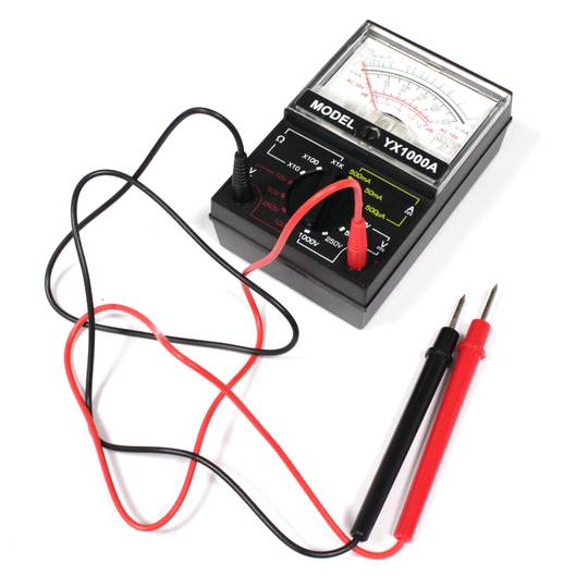 Multímetro analógico modelo YX-1000A