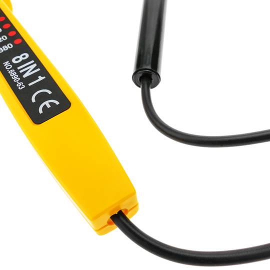 Spannungs- und Spannungsprüfer mit LED-Anzeigen
