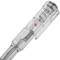 Destornillador buscapolos de punta plana de 3 mm, detector de tensión con luz LED