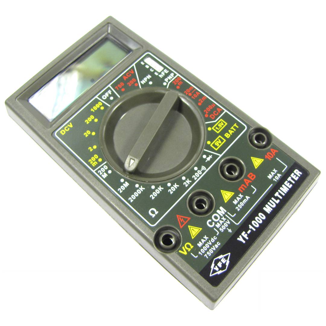 Multimetr cyfrowy model YF-1000