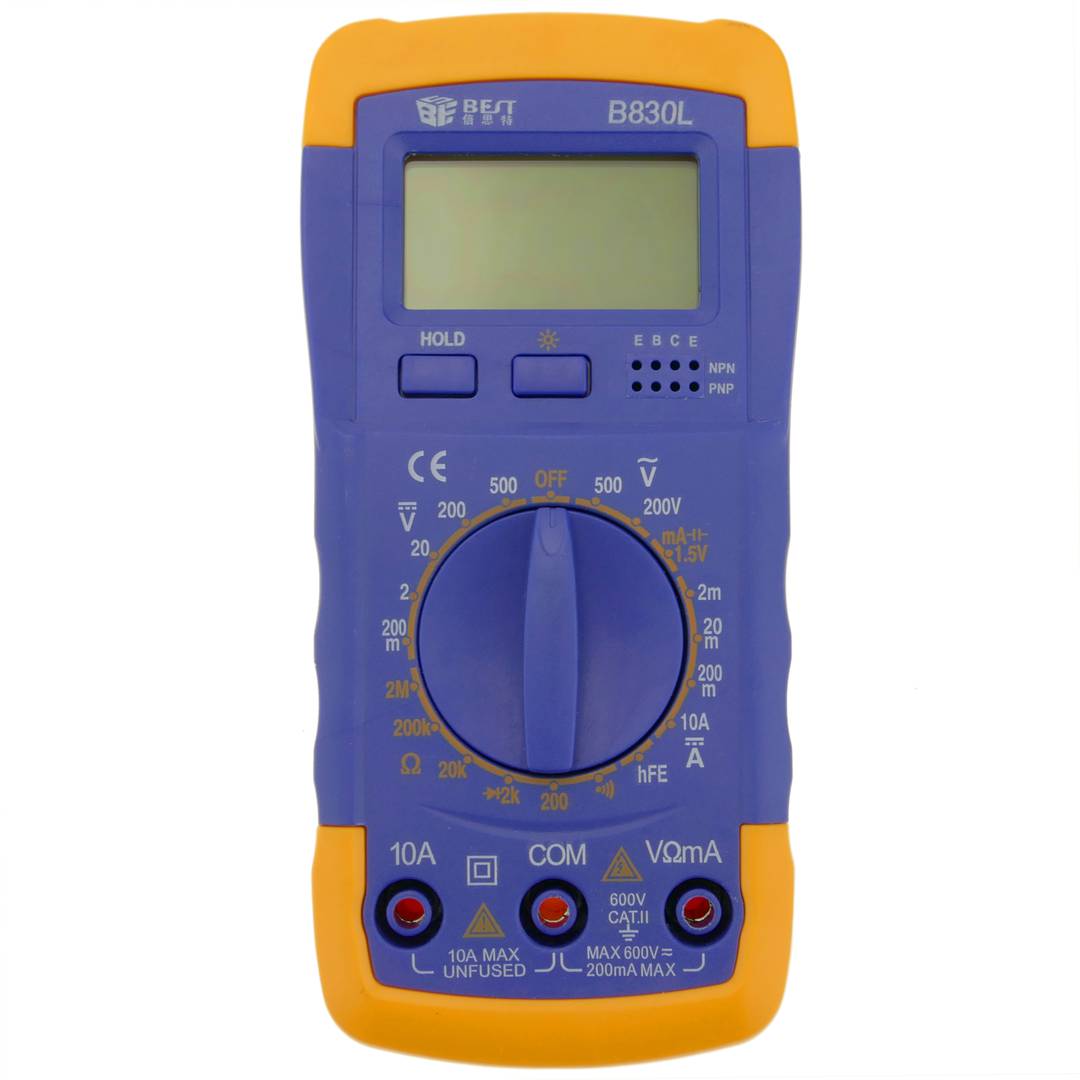 Multimetro digitale B830L Cat.II