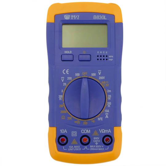 Multimetro digitale B830L Cat.II