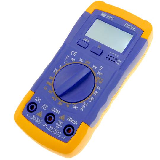 Multimetro digitale B830L Cat.II