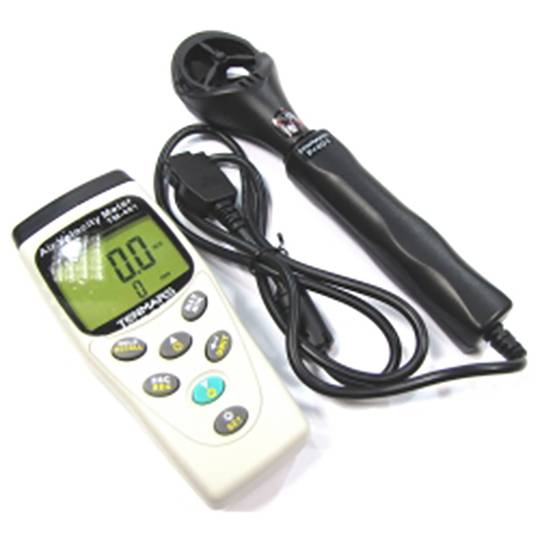 Anemómetro y termómetro modelo TM-402