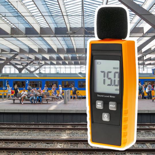 Medidor de nível de som analógico digital Schallpegelmesser RZ1359