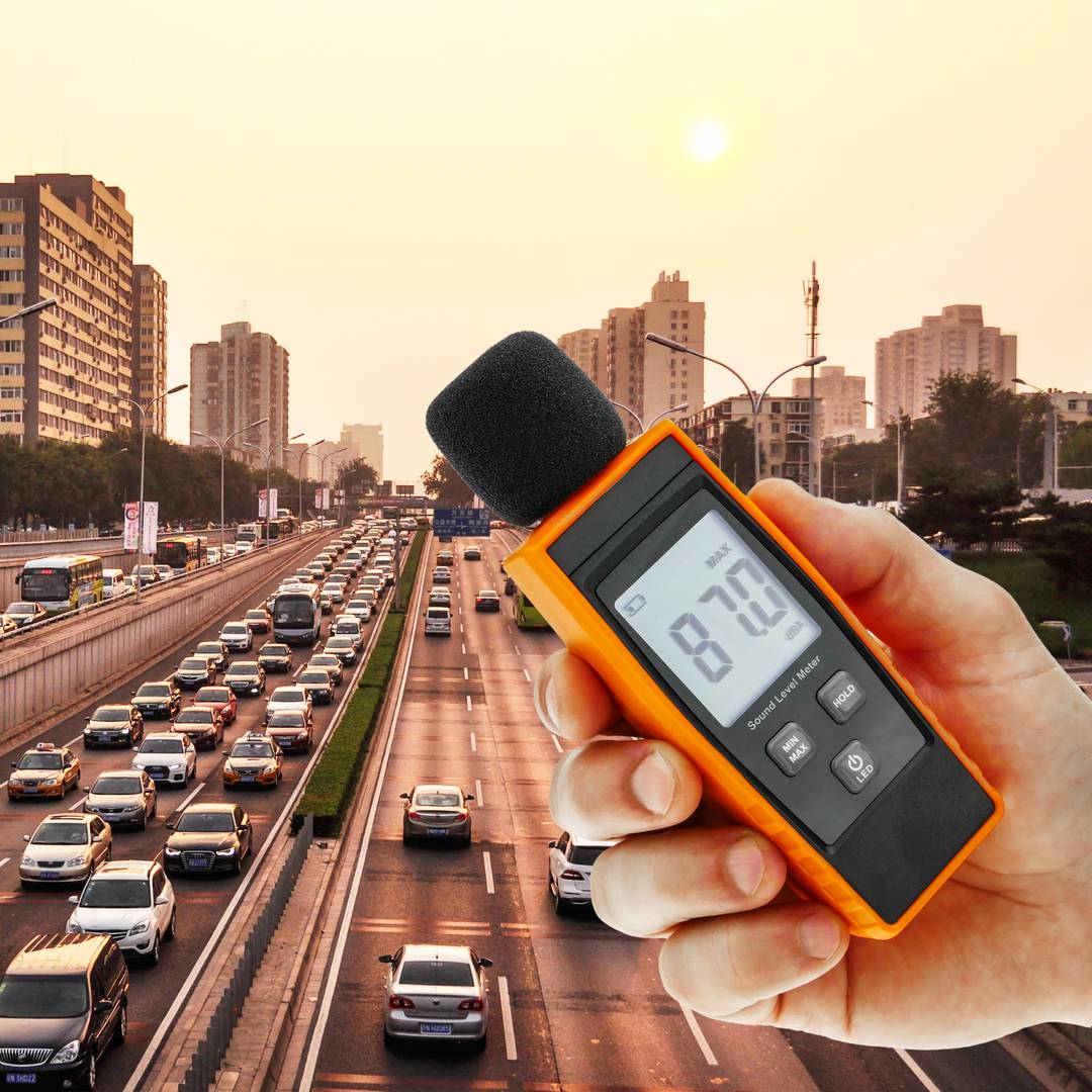 Medidor de nível de som analógico digital Schallpegelmesser RZ1359