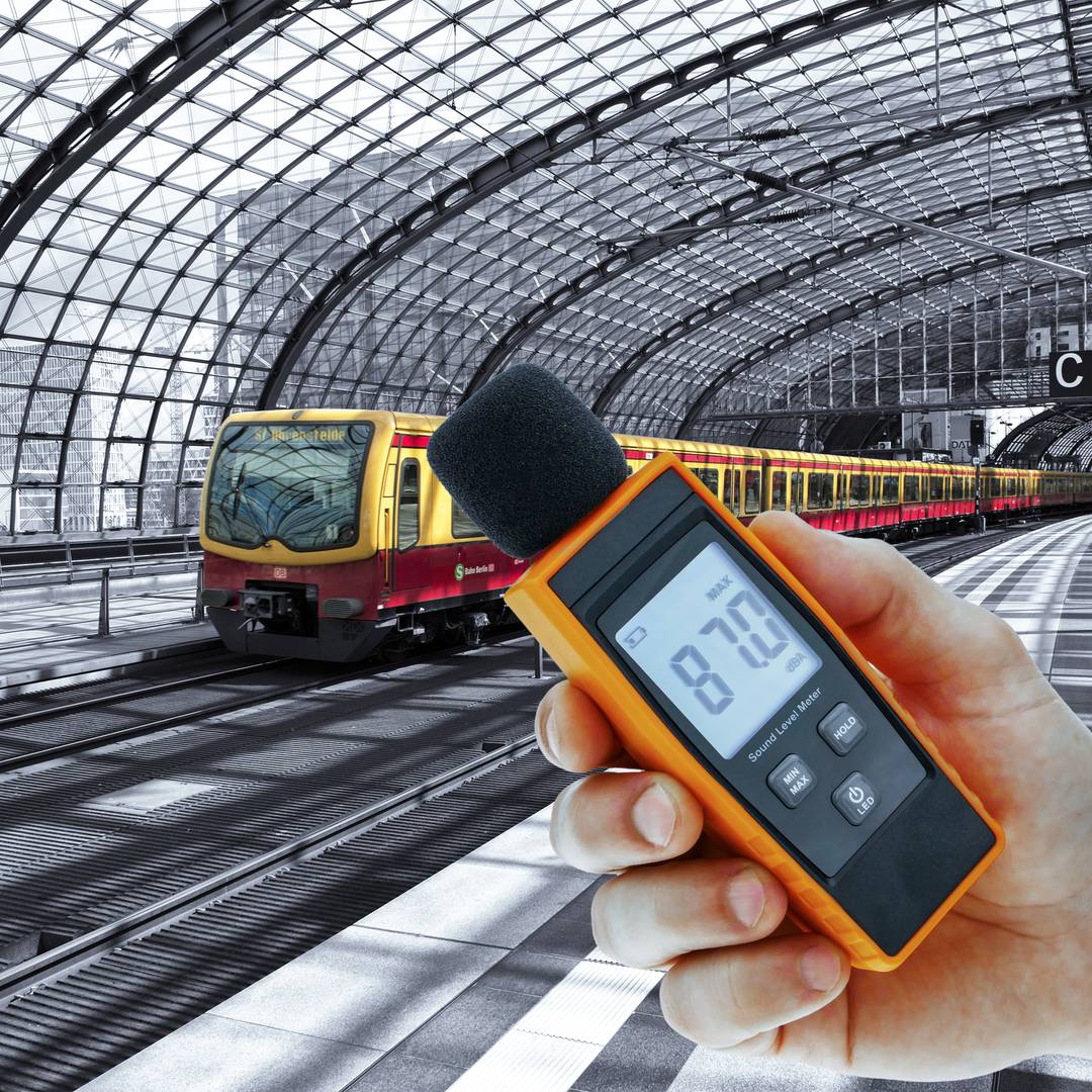 Medidor de nível de som analógico digital Schallpegelmesser RZ1359