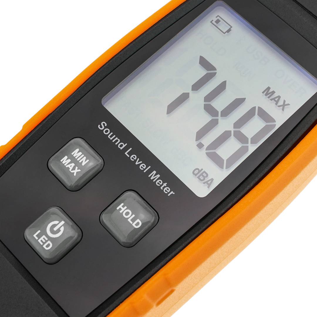 Medidor de nível de som analógico digital Schallpegelmesser RZ1359
