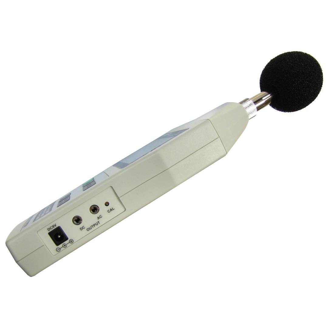 Fonometro. Misuratore di livello sonoro analogico digitale TM-101