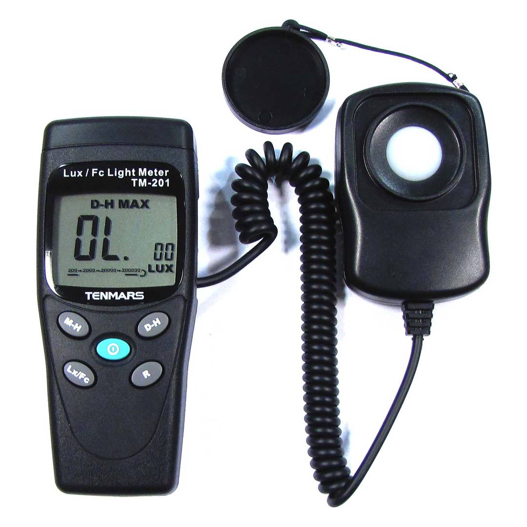 Model TM-201 digitale luxmeter