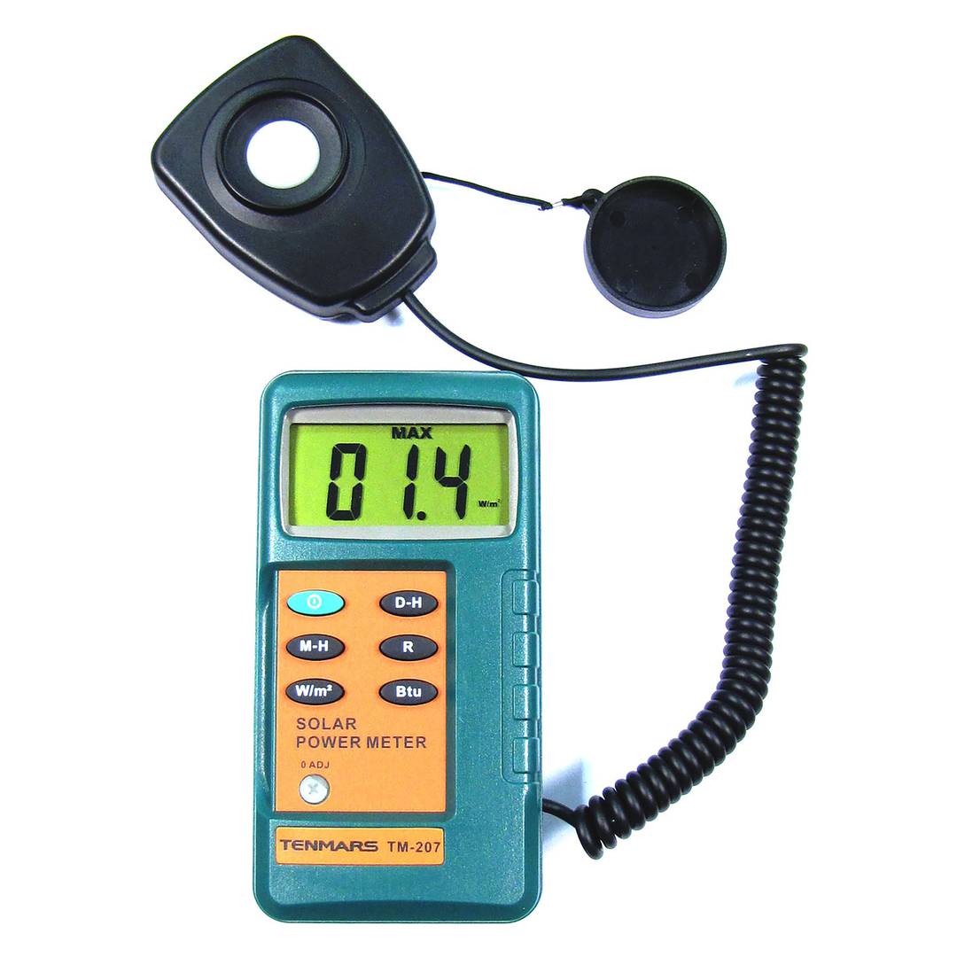 Model TM-207 zonnestralingsmeter