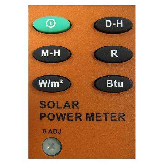 Model TM-207 zonnestralingsmeter