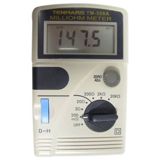 Low Resistance Meter Model TM-508A