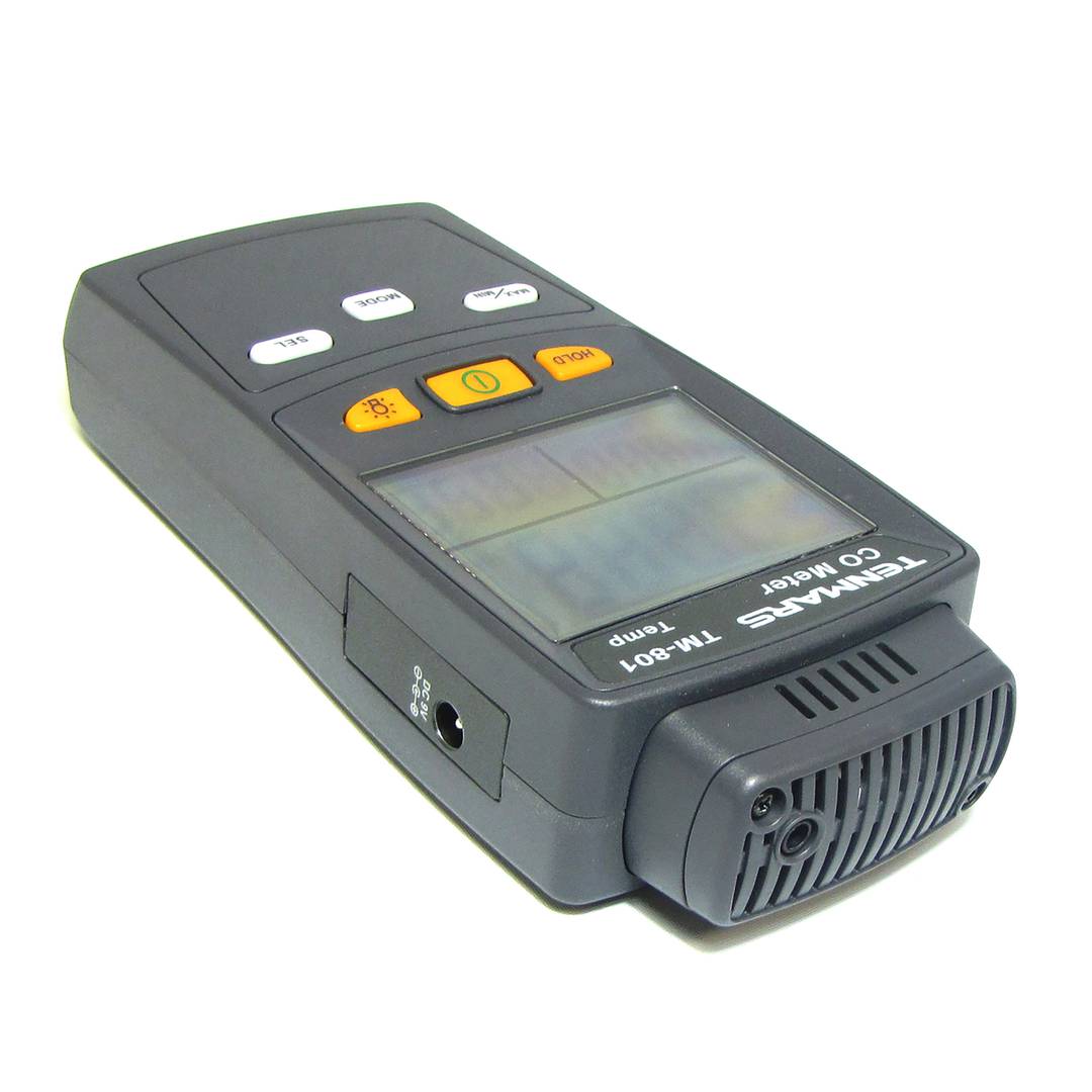 Analitzador de monòxid de carboni i temperatura TM-801