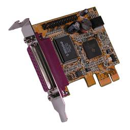 PCI-Express Card SPP EPP ECP de baixo perfil 2-porta paralela