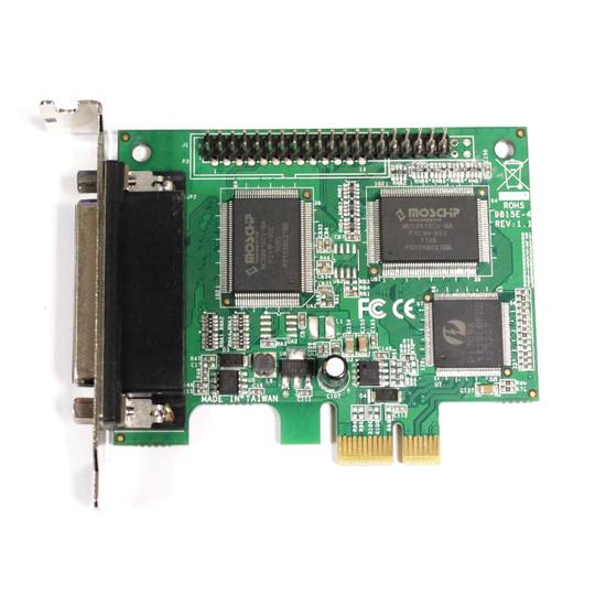 PCI-Express Card SPP EPP ECP parallel low profile 4 port