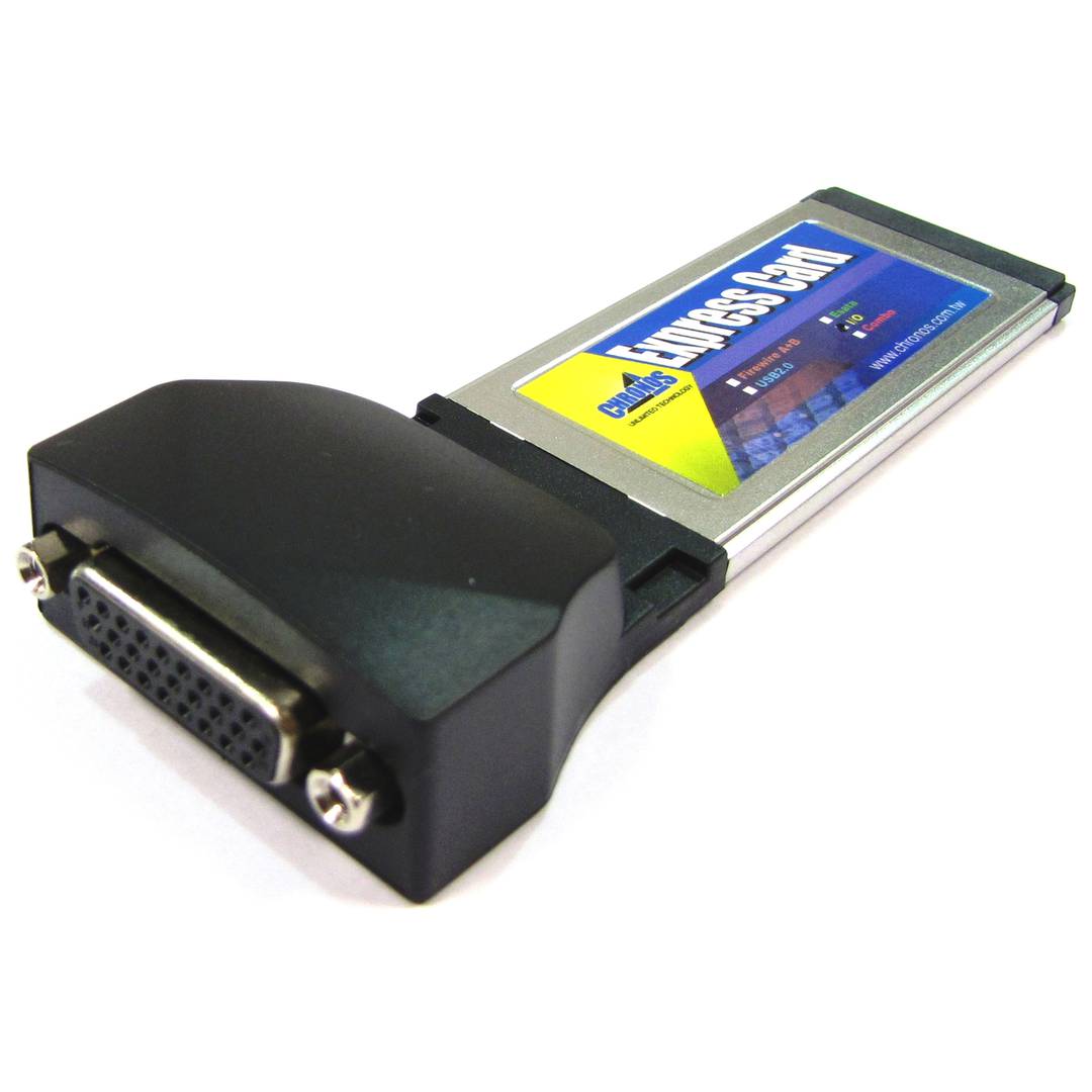Carte parallèle ExpressCard 1xDB25