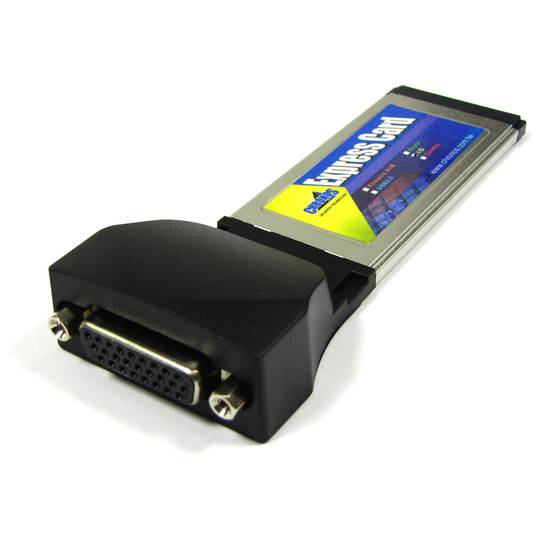 ExpressCard Seriale scheda parallela 1xDB25 1xDB9