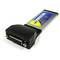ExpressCard Seriale scheda parallela 1xDB25 1xDB9