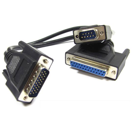 ExpressCard Seriale scheda parallela 1xDB25 1xDB9