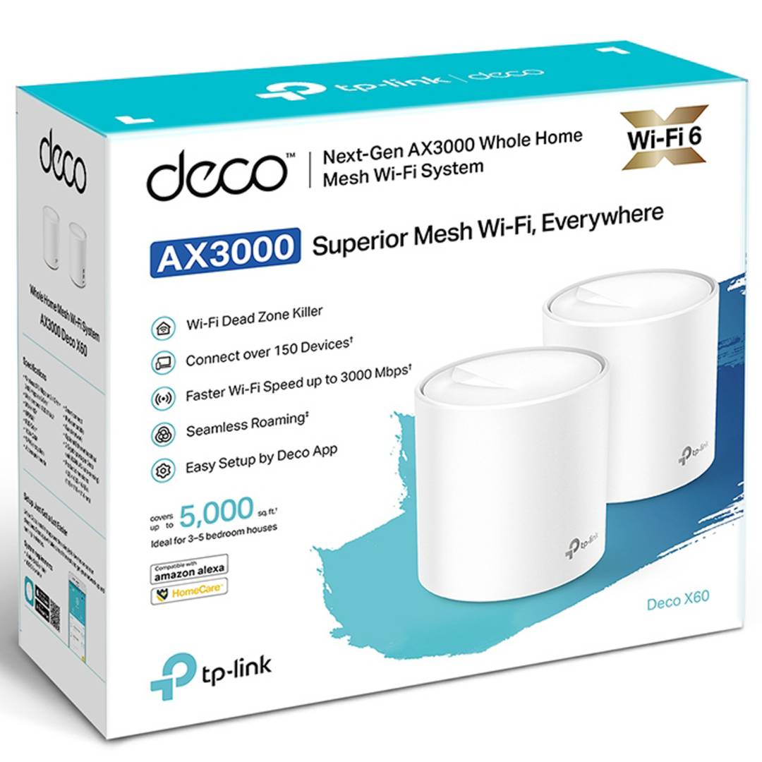 高い素材 TP-Link ティーピーリンク Deco X60 2P AX3000 Wi-Fi 6