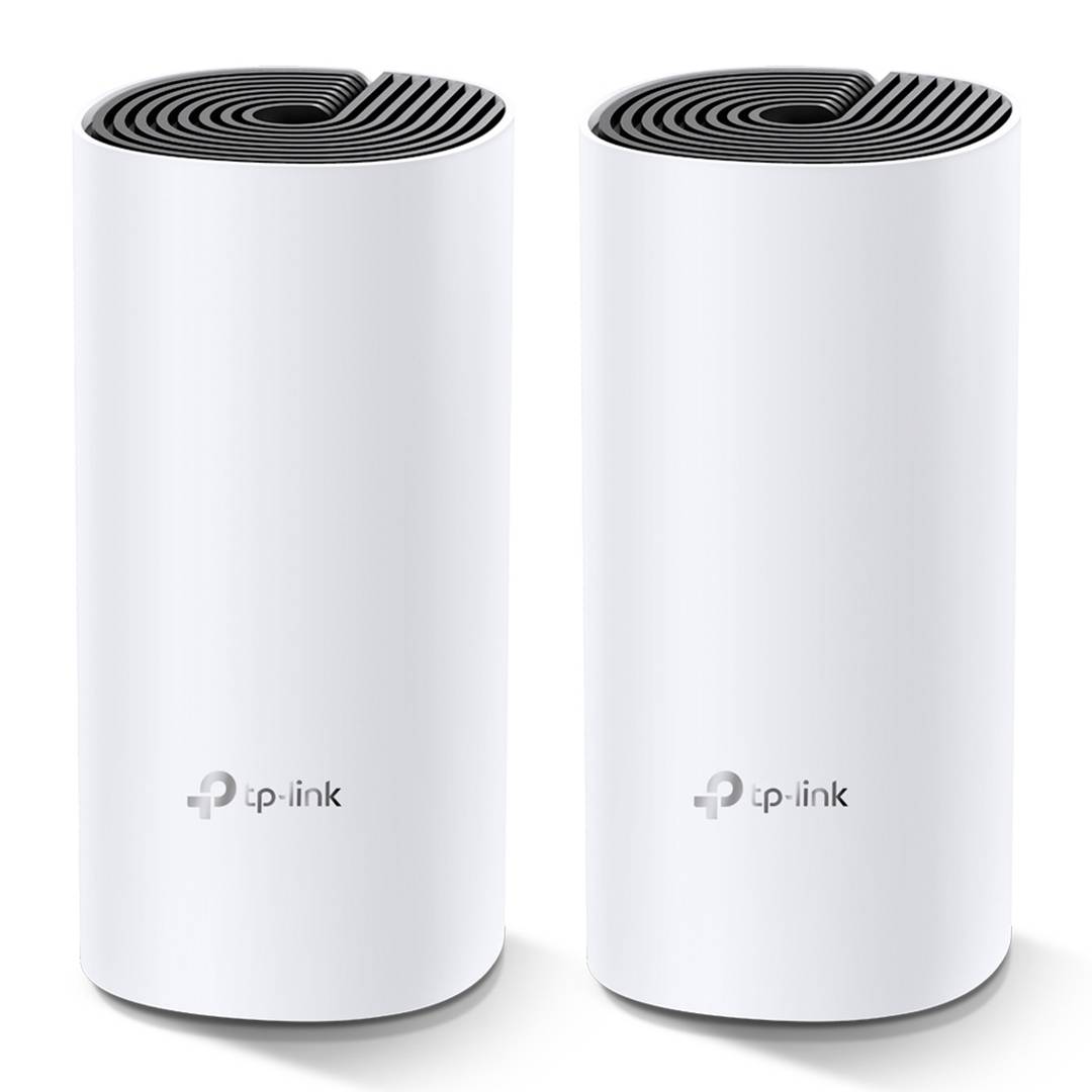 Sistema mesh WiFi Dual Band TP-Link Deco M4 AC1200. Confezione da 2 unità