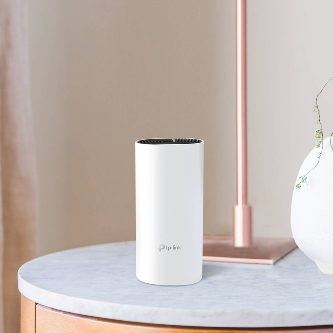 Sistema mesh WiFi Dual Band TP-Link Deco M4 AC1200. Confezione da 2 unità