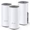 WLAN-Mesh-Zugangspunkte TP-Link Deco E4 Dualband AC1200. Packung mit 3 Einheiten