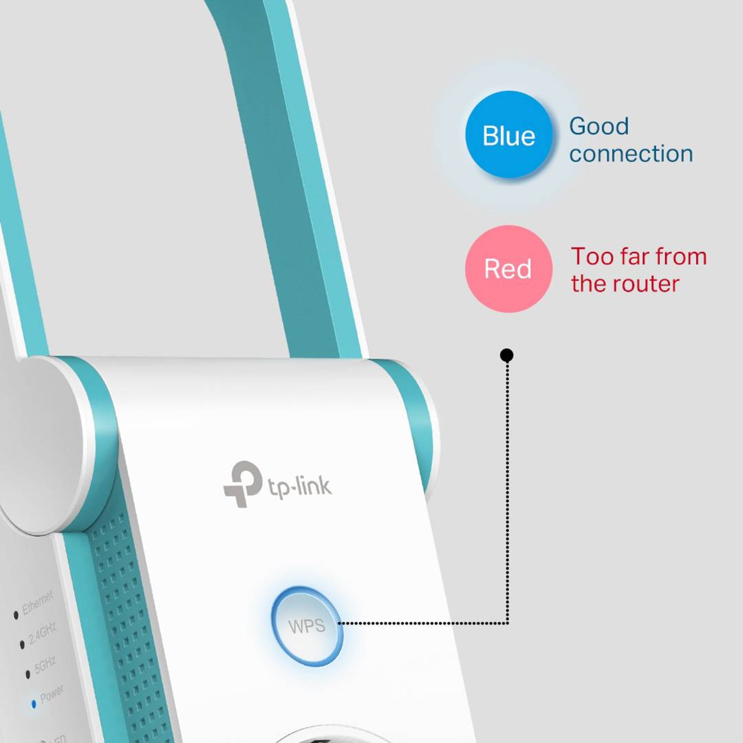 Extensor de alcance TP-Link RE365 Wi-Fi AC1200