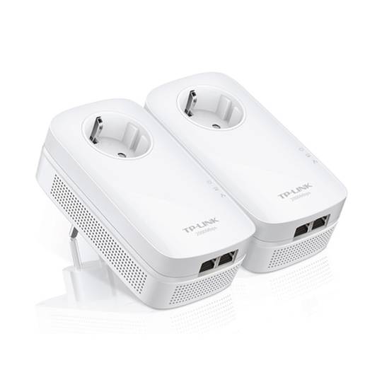 Kit de 2 unidades de puerto Gigabit de TP-Link AV2000 con enchufe powerline