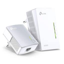 TP-LINK AV600 powerline WiFi Zestaw sterownika PLC TL-WPA4221 ZESTAW