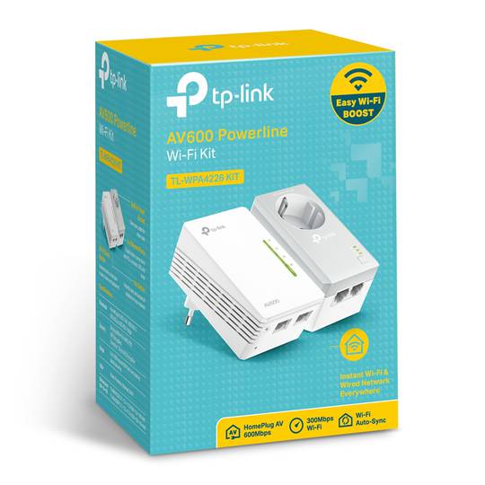 Kit di 2 unità TP-Link TL-WPA4226 KIT powerline WiFi