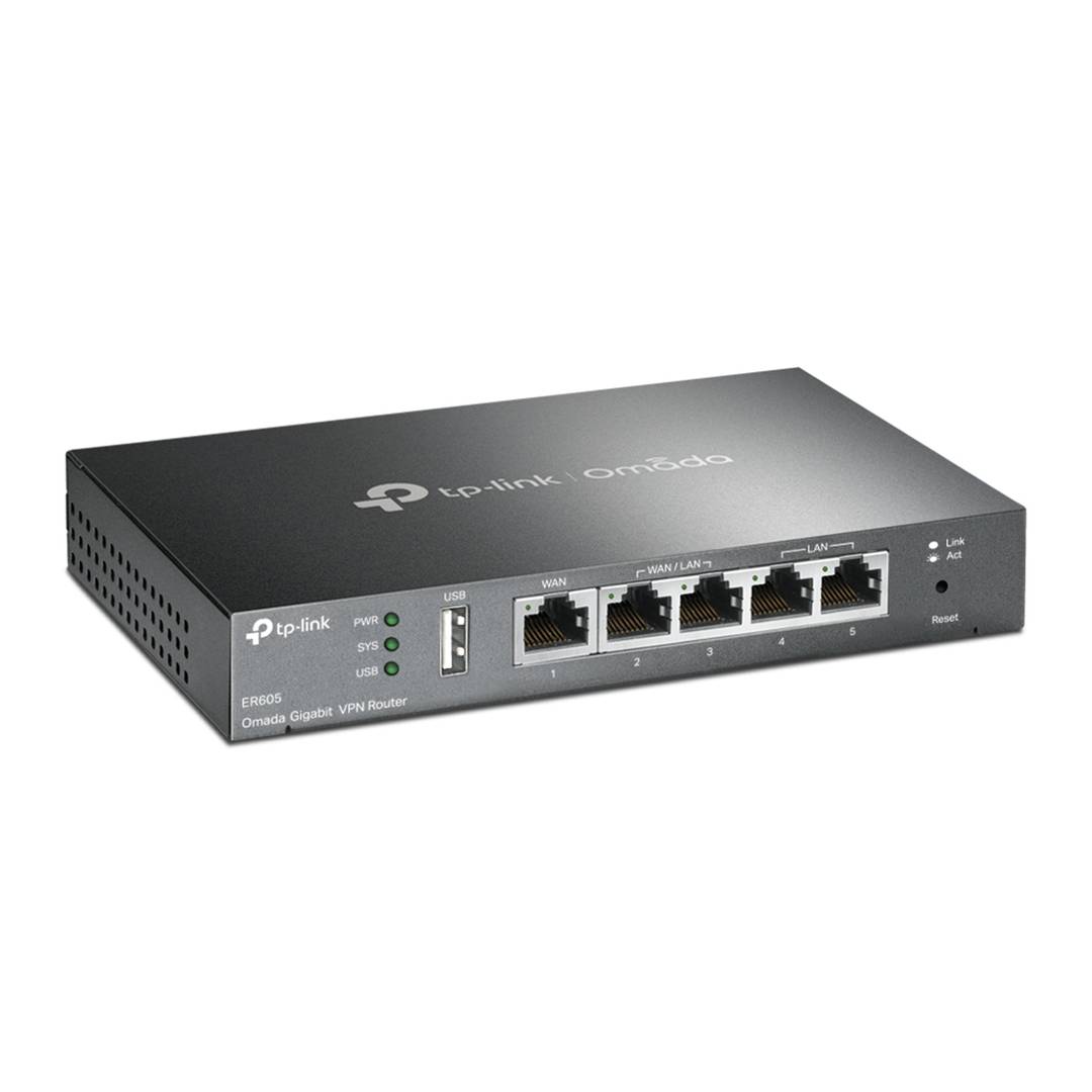 Routeur VPN Gigabit TP-Link Omada ER605 (TL-R605) - Cablematic