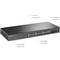 Switch géré TP-Link L2 Gigabit JetStream TL-SG3428 avec 24 ports Gigabit et 4 SFP