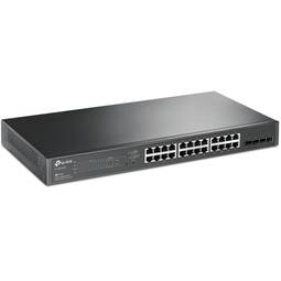 TP-Link Smart Gigabit JetStream TL-SG2428P 24 portas Gigabit PoE + e 4 SFP Switch