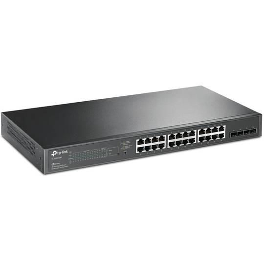 TP-Link Smart Gigabit JetStream TL-SG2428P 24-poorts Gigabit PoE+ en 4 SFP-switches
