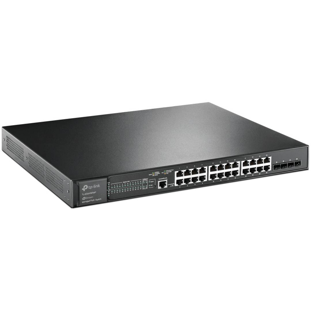 Switch TP-Link Gestionable L2 Gigabit JetStream TL-SG3428XMP de 24 Puertos Gigabit y 4 SFP 10GE