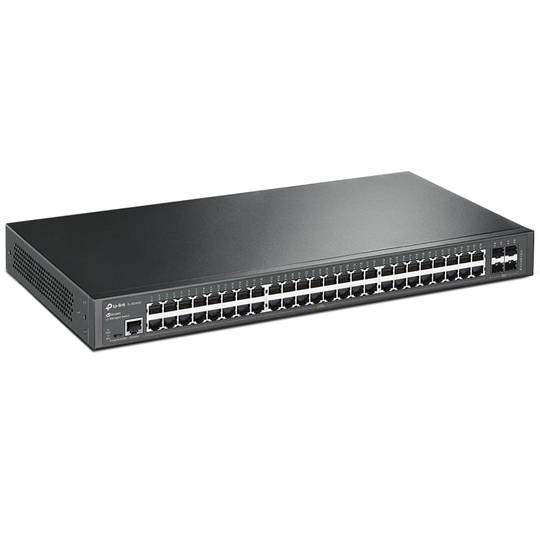 TP-Link Managed L2 Gigabit JetStream Switch TL-SG3452 mit 48 Gigabit Ports und 4 SFP
